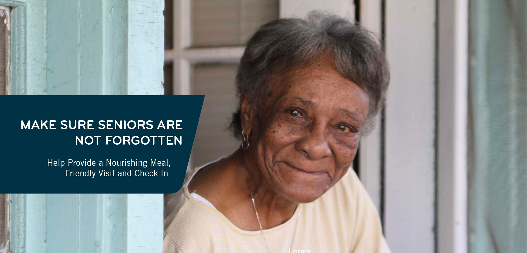 Donate to Meals on Wheels Greeley - older female client
